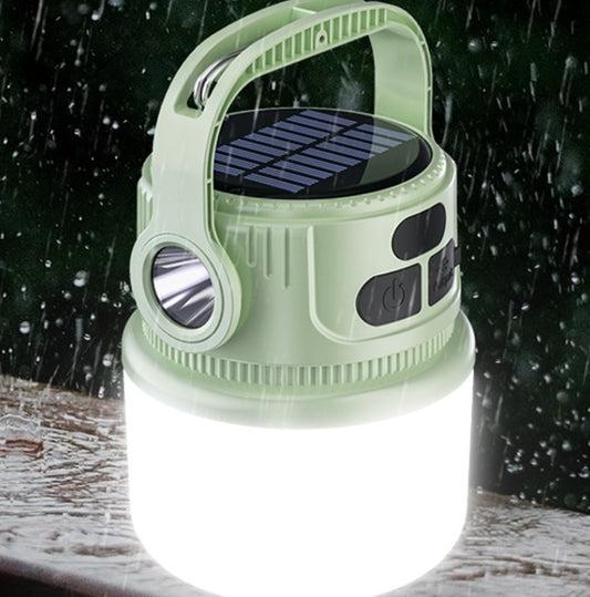 Solar Multi-gear Adjustable Outdoor Portable Charging Lantern