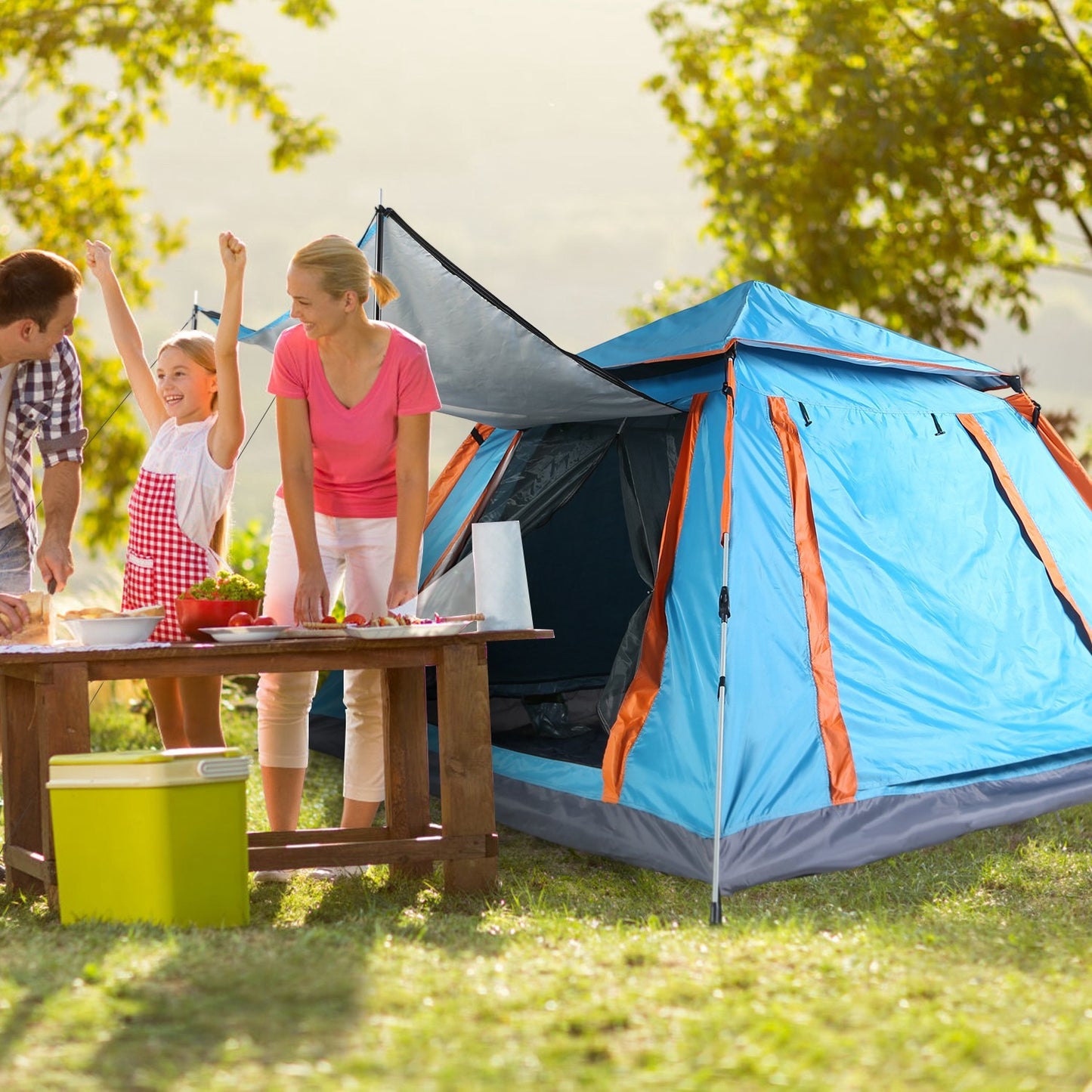 4–5 Personen Wasserdichtes Campingzelt