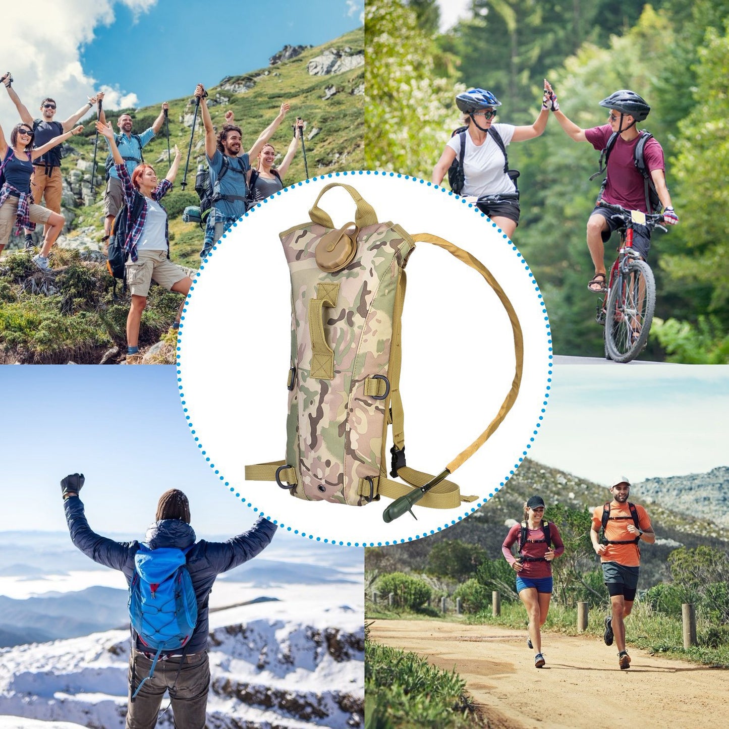 3L Trinkrucksack Outdoor Hydration Pack