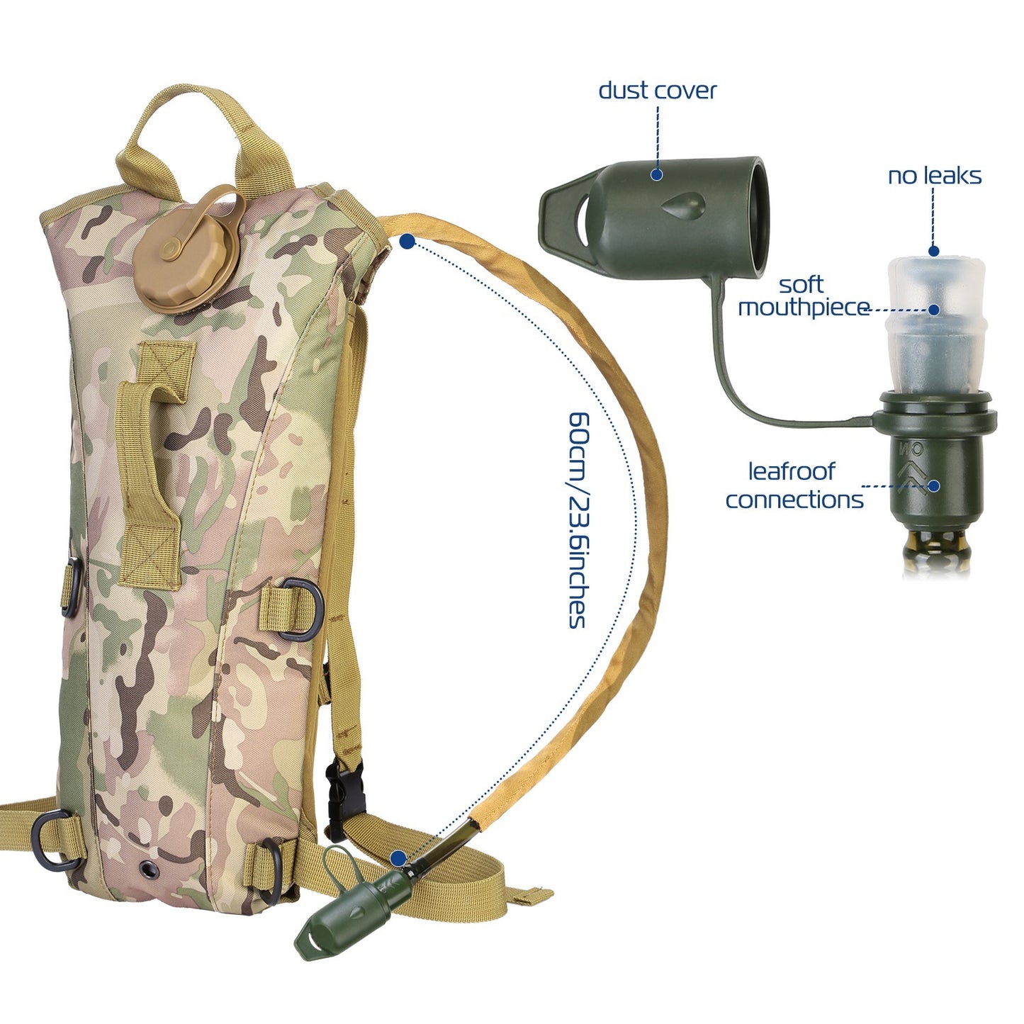 3L Trinkrucksack Outdoor Hydration Pack