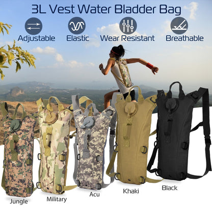 3L Trinkrucksack Outdoor Hydration Pack