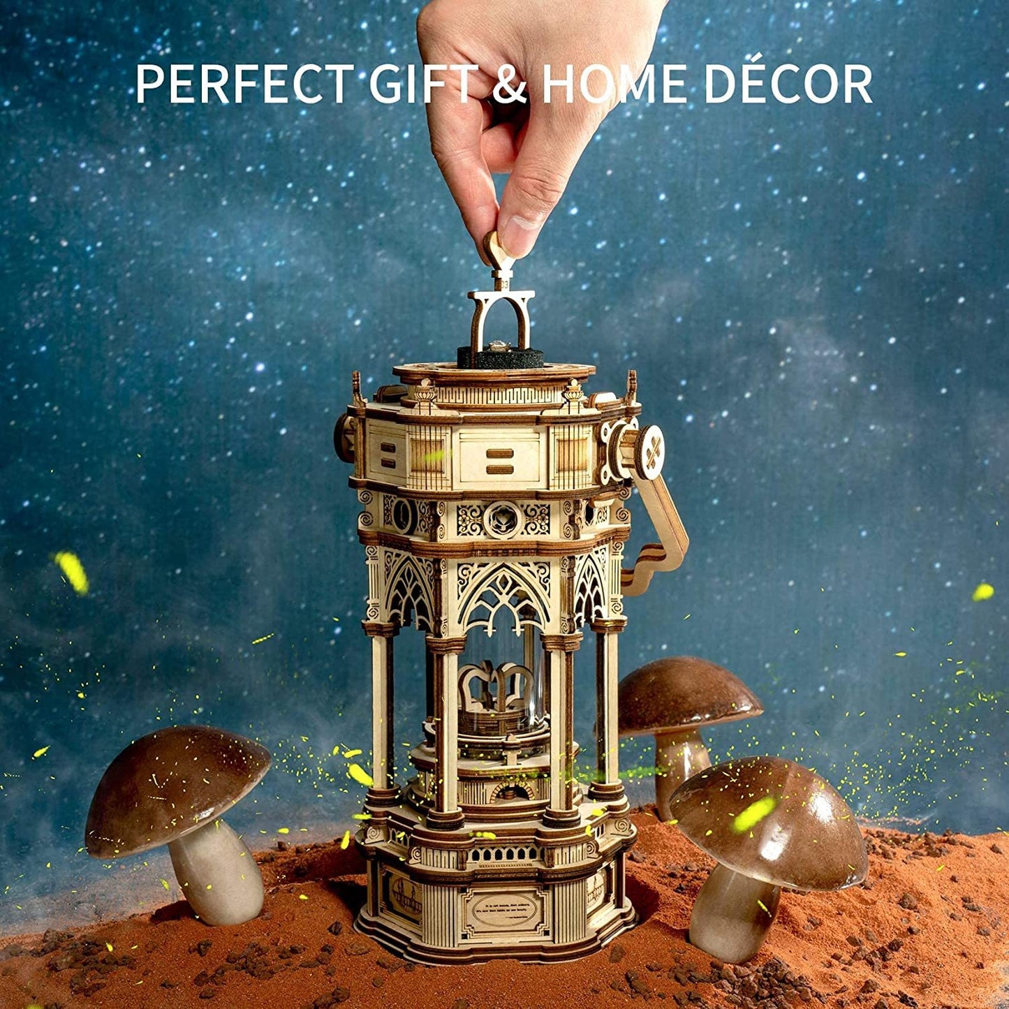 Rokr 3D Holzpuzzle Musikbox Laterne