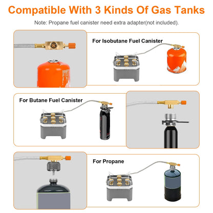 12000W Tragbarer Gas-Campingkocher