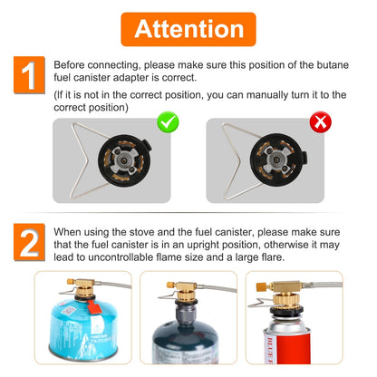 12000W Tragbarer Gas-Campingkocher
