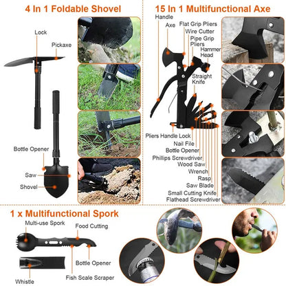 121-teiliges Survival-Notfallset