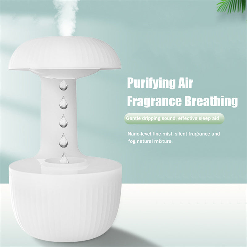 Humidificador Antigravedad con Gotas Flotantes – Difusor Ultrasónico Silencioso de Niebla Fría para Hogar y Oficina”