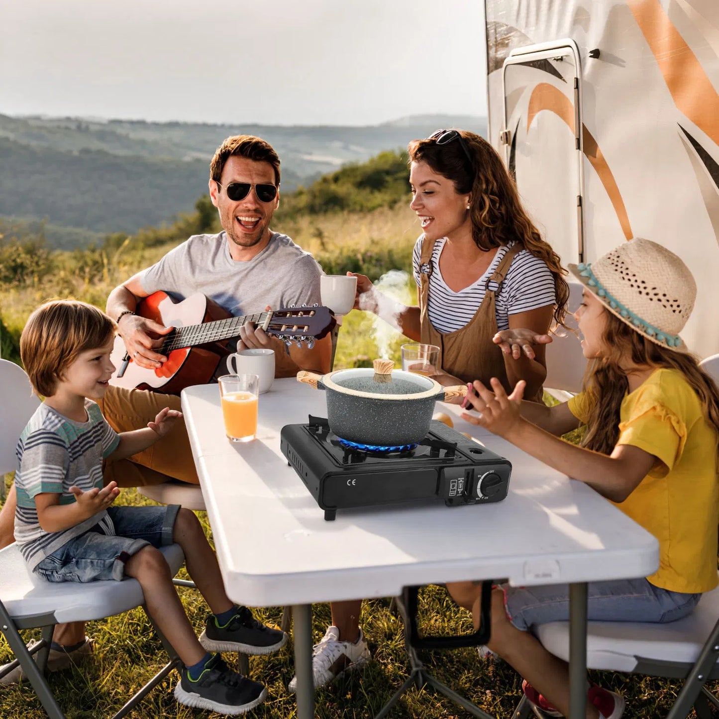 3300W Tragbarer Dual-Fuel Campingkocher