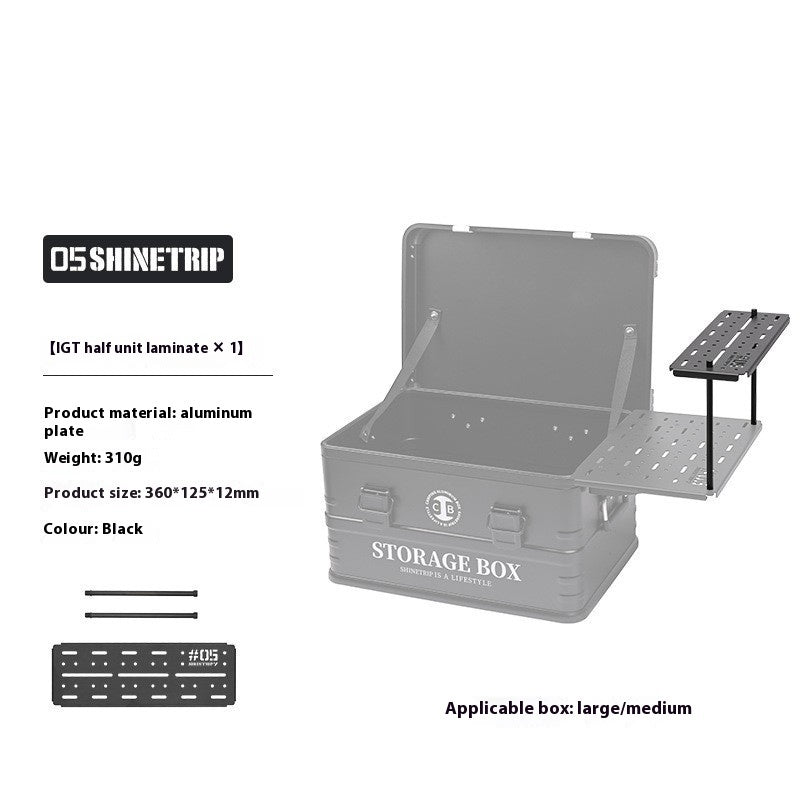 Camping-Tisch- Aluminum, Klappbar, modular