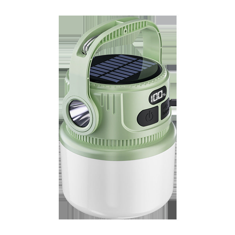 Solar Multi-gear Adjustable Outdoor Portable Charging Lantern