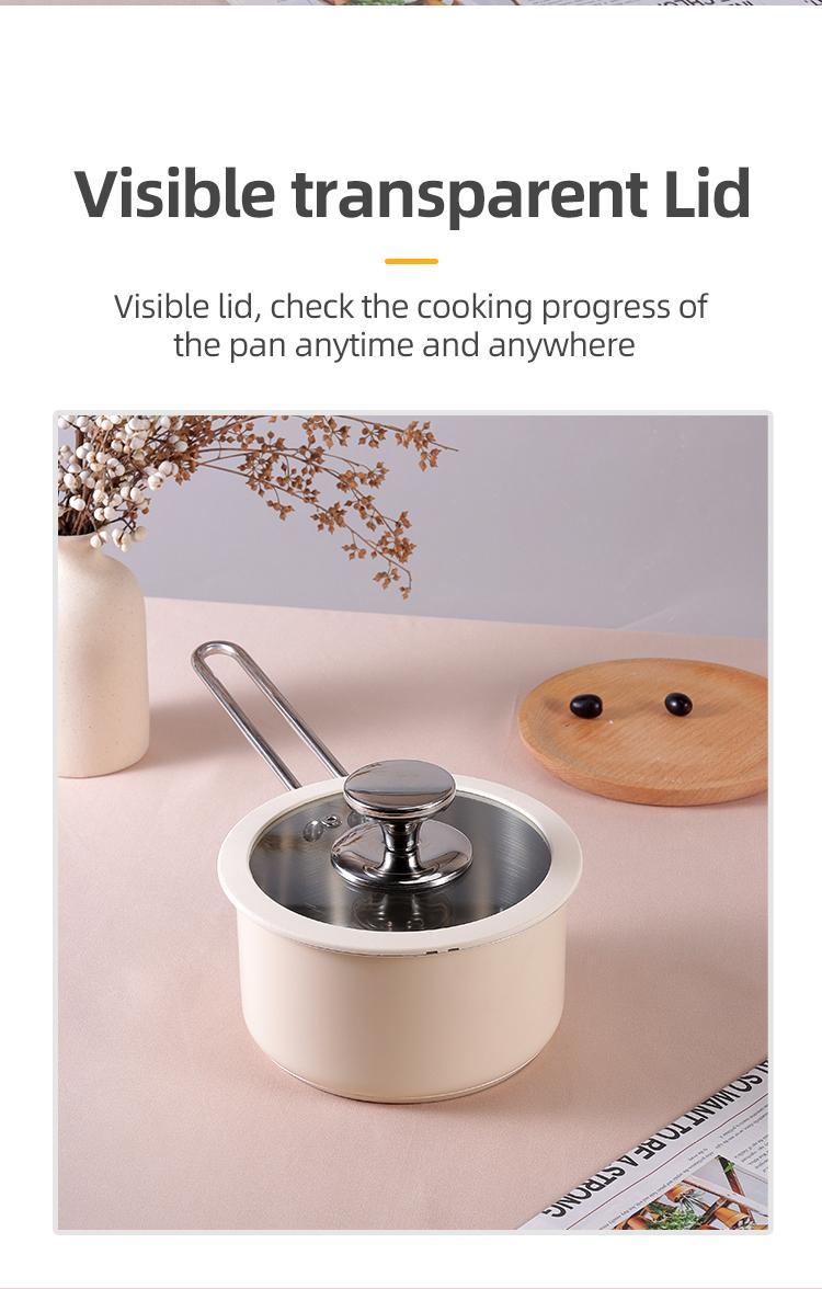 Edelstahl-Milchtopf für Küche & Haushalt