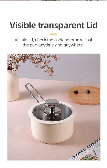 Edelstahl-Milchtopf für Küche & Haushalt