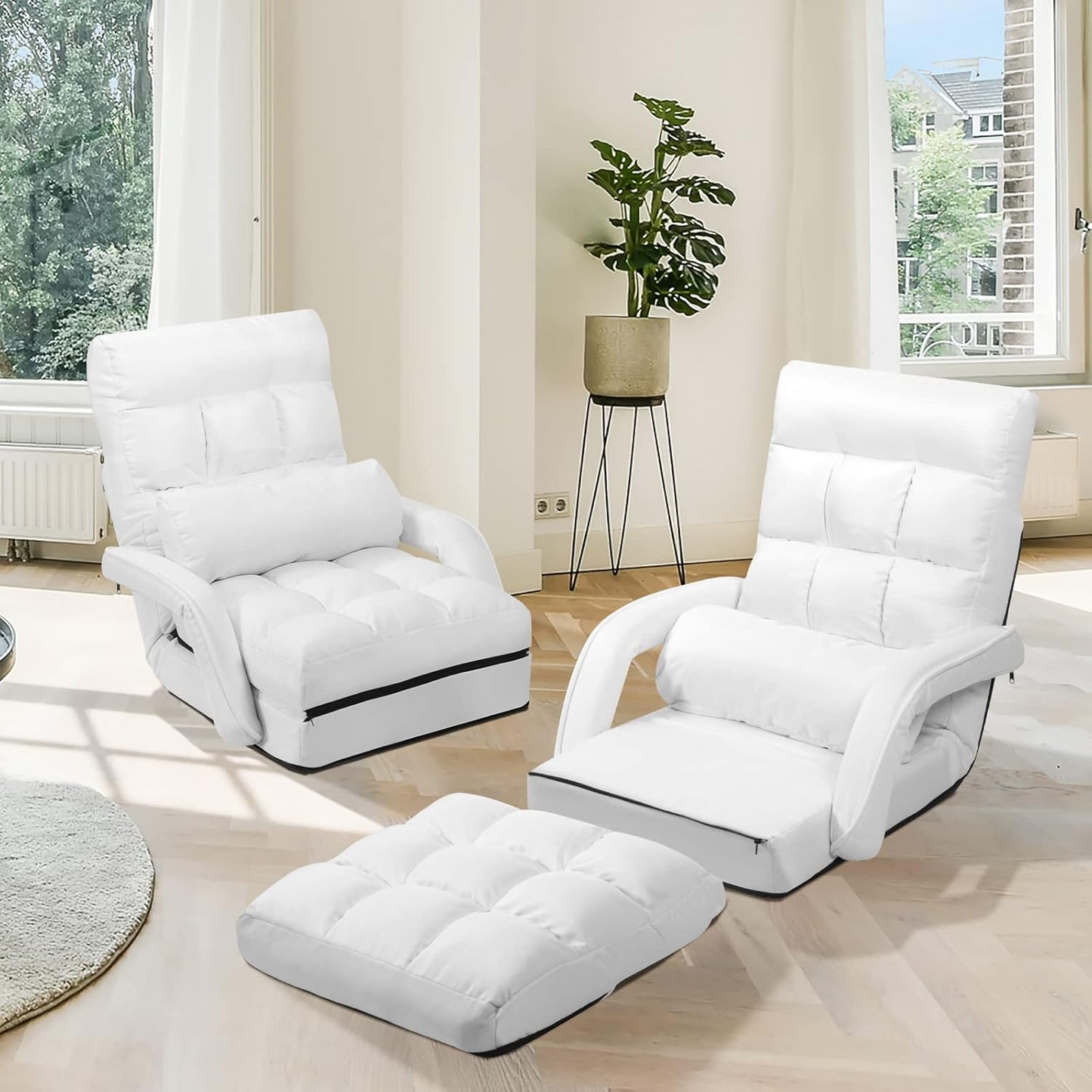 Costway Adjustable Folding Floor Sofa