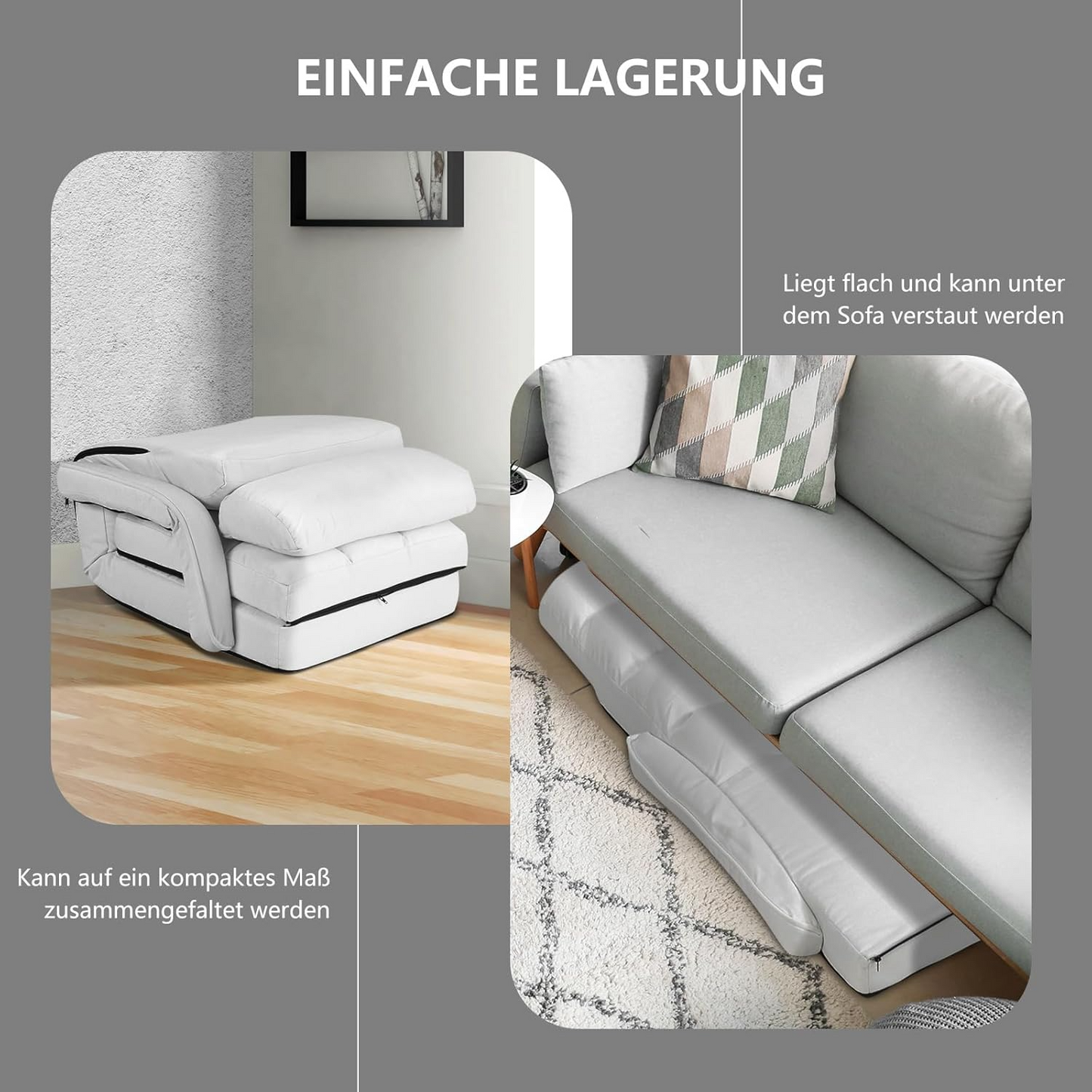 Costway Adjustable Folding Floor Sofa
