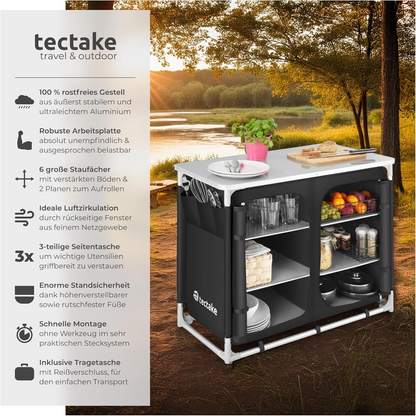 TecTake Foldable Camp Kitchen