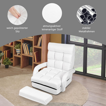 Costway Adjustable Folding Floor Sofa