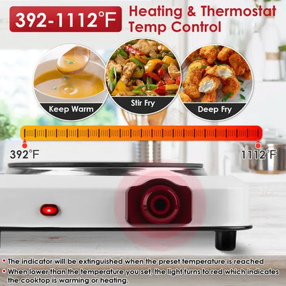 1200W Tragbare Infrarot-Elektrokochplatte