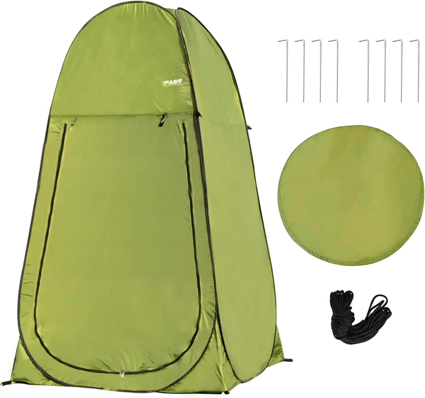 7FT Camping Dusch- & Toilettenzelt