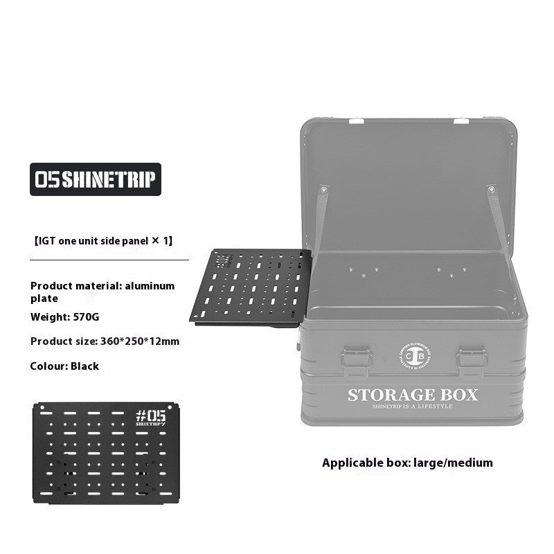Camping-Tisch- Aluminum, Klappbar, modular