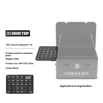 Camping-Tisch- Aluminum, Klappbar, modular