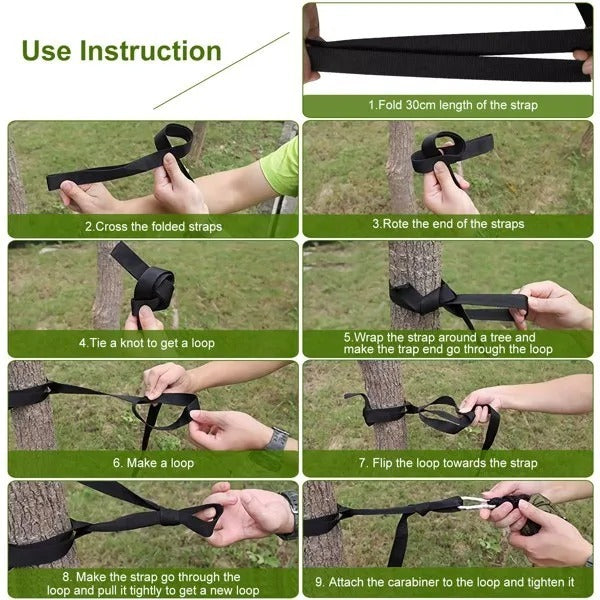 Doppel-Camping-Hängematte Mit Netz