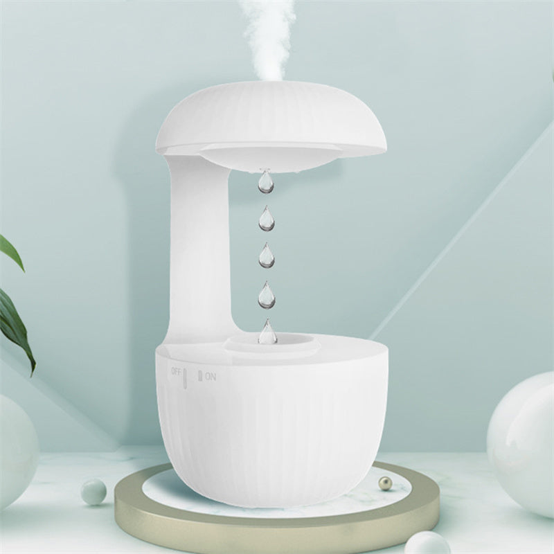 Humidificador Antigravedad con Gotas Flotantes – Difusor Ultrasónico Silencioso de Niebla Fría para Hogar y Oficina”