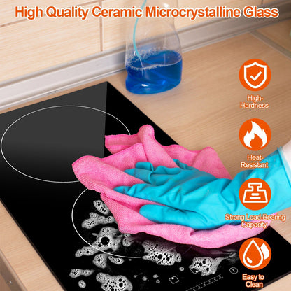 1900W Doppel-Induktionskochfeld 110V