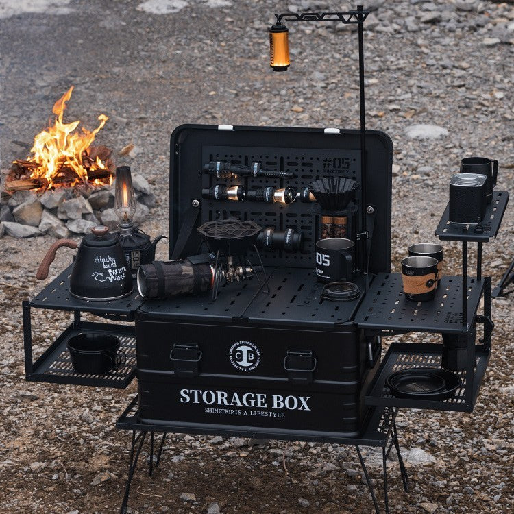 Camping-Tisch- Aluminum, Klappbar, modular